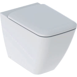 Geberit Icon Square WC a Pavimento con fissaggio nascosto Rimfree Bianco 500.825.00.1