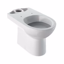 Vaso monoblocco con installazione a pavimento e scarico orizzontale. L'articolo realizzato in ceramica non è completo di cass ...