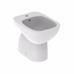 Bidet singolo a terra Serie Fantasia prodotto dal brand Geberit in ceramica bianca. Dalle forme naturali nonchè linee morbide ...