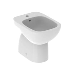 Geberit - Bidet a terra in ceramica bianca serie fantasia