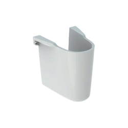 Colibrì semicolonna in vetrochina per lavabo bianco 500.872.00.1 - Geberit