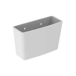 Geberit - Cassetta scarico di risciacquo esterna in ceramica bianca