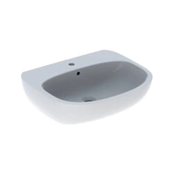 Lavabo sospeso 60 cm bianco lucido Geberit Fantasia - Senza colonna