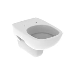 Vaso wc sospeso in ceramica bianca serie fantasia con sistema rimfree Geberit