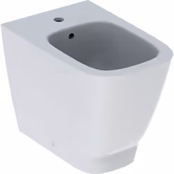 Geberit Bidet a Pavimento Smyle Square con fissaggio nascosto e troppo pieno visibile | codice 500.841.00.1 Il Bidet Geberit  ...