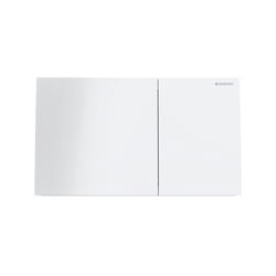 Geberit - Plaque de fixation Sigma70 pour rinçage à 2 quantités,