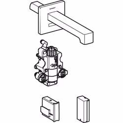 Geberit 116.278.21.1 rubinetto da bagno Cromo - Vista aggiuntiva 2