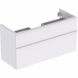 Geberit 502.306.01.3, Bianco, 2 cassetto/cassetti, 1184 mm, 476 mm, 615 mm