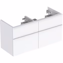 Geberit 502.309.01.1, Bianco, 4 cassetto/cassetti, 1184 mm, 476 mm, 615 mm