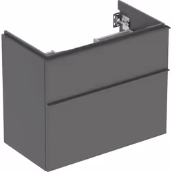 Geberit 502.308.JK.1, Grigio, 2 cassetto/cassetti, 740 mm, 416 mm, 615 mm