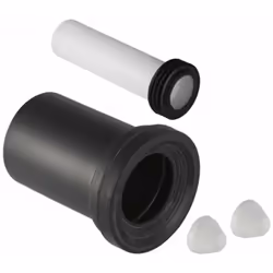 Set Geberit dei tubi di collegamento per WC sospesi materiale: PE/PP tubo di alimentazione: 45x185 mm tubo di scarico: 110x18 ...