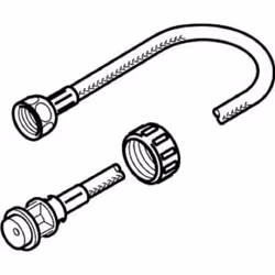 Geberit - Tubo Di Collegamento Geberit Con Dado Di Collegamento (240.138.00.1)
