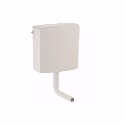 GEBERIT Cassetta di risciacquo AP140 a due quantità 140.301.11.1 A bassa e media posizione, esterna in ASA, colore bianco alp ...