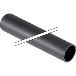 Rallonge de coude de chasse pour wc Geberit diamètre 45 mm, longueur 1 m
