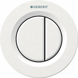 Sistemi di risciacquo - Comando distanziato tipo 01, pneumatico, 2 volumi di risciacquo, bianco alpino 116.042.11.1 - Geberit