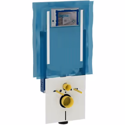 Modulo Geberit Combifix per WC sospeso, 109 cm, con cassetta di risciacquo da incasso Sigma 8 cm, per aspiratore dei cattivi  ...