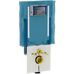 Sigma 8 Cassetta di Scarico da Incasso wc Combifix Italia con collegamento per aspiratore 110.791.00.1 - Geberit