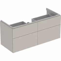 Geberit 500.518.00.1, 4 cassetto/cassetti, 1 pz, 1174 mm, 462 mm, 530 mm