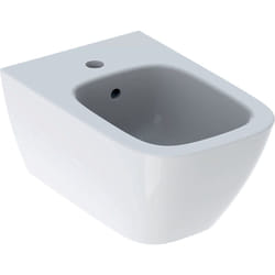 Geberit - Bidet Sospeso Smyle Square Bianco con fissaggio nascosto 500.209.01.1