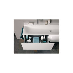 Geberit Xeno 2 armoire sous lavabo, 1395x350x473 mm, 2 tiroirs,