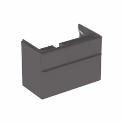 Geberit 500.354.JK.1, Grigio, 2 cassetto/cassetti, 1 pz, 884 mm, 470 mm, 617 mm
