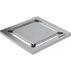 Griglia Design Quadrato Inox Spazzolato - 154.312.00.1 - Geberit