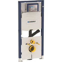 Duofix 111.908.00.5 per vaso sospeso 112 cm e casstta sigma 12 cm con aspiratore cattivi odori codice prod: 111.908.00.5 - Geberit