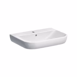 Lavabo Gberit Smyle 65x48cm con foro per rubinetto e troppopieno