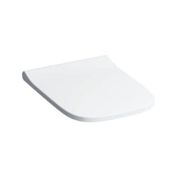 Geberit - Smyle Siège de wc Slim avec couvercle, Wrap over,