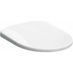 Geberit - Copriwater termoindurente con fissaggio alto e sistema soft close serie se lnova bianco