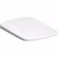 Copriwater Selnova Square, fissaggio dall'alto colore bianco materiale duroplast dimensioni 450 × 355 × 45 mm con abbassament ...