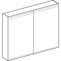 Geberit 500.583.00.1 armadietto di conservazione per bagno