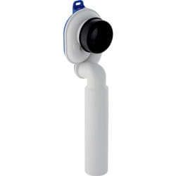 Geberit Accessori - Sifone per urinale, d 50 mm, uscita verticale, bianco alpino 152.951.11.1