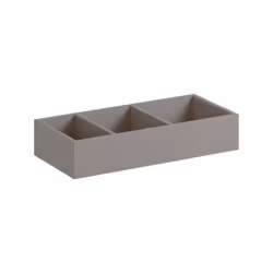 Inserto per cassetto Geberit Xeno 2 per cassetto Divisorio H truciolato a tre strati ad alta densità 150x62x323 mm Colore: gr ...