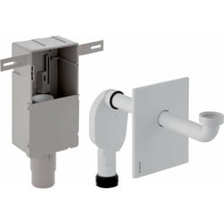 Accessori - Set di trappole antiodori per lavabo, uscita orizzontale, bianco alpino 151.120.11.1 - Geberit