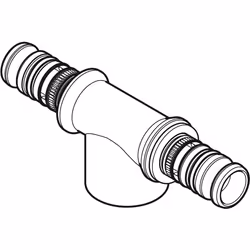 Geberit 603.362.00.5 raccordo e adattatore per tubo Connettore per tubo Bronzo 1 pz