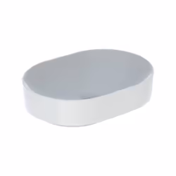 Geberit VariForm Lavabo da appoggio Geberit VariForm senza foro per il rubinetto senza troppopieno ellittica 550x400mm incl. ...