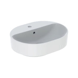 VariForm Lavabo à poser elliptique, 500x400mm, avec trou - Geberit