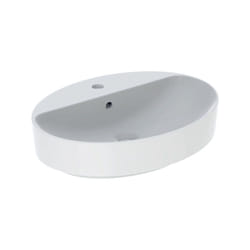 Geberit VariForm Vasque à poser ovale, 600x450mm, avec trou pour
