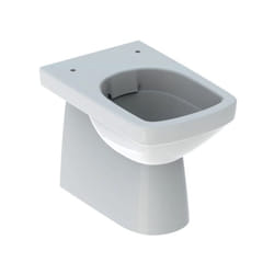 Vaso a pavimento, a cacciata bianco lucido Geberit Rimfree Selnova Square - Senza copri wc