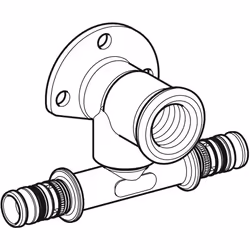 Geberit 612.302.00.5 raccordo e adattatore per tubo Connettore per tubo 1 pz