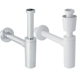 Sifone Per Lavabo a Vista ø 40X1'1/4 Bianco
