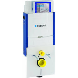 Geberit Combifix - Modulo di installazione per WC sospesi, 108 cm, con cassetta di risciacquo ad incasso Sigma 12 cm 110.300.00.5