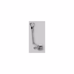 Sifone per vasca da bagno Geberit con azionamento a pressione PushControl, d.52, lunghezza 26 cm, con accessori di completame ...