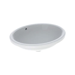 VariForm lavabo à encastrer ovale, 500x400mm, sans trou - Geberit