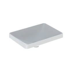 Geberit - VariForm lavabo à encastrer rectangulaire, 550x400mm,
