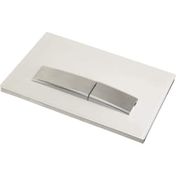 Geberit - 115.788.11.2 Placca 2 Pulsanti Sigma 50, Bianco Alpino