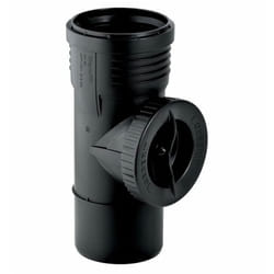 Braga d'ispezione 90° Geberit Silent-PP con apertura rotonda ø50 mm 390.227.14.1