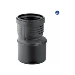 Riduzione eccentrica maschio femmina ad innesto in pp con guarnizione serie silent 50 M/40 f Geberit