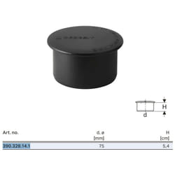 Tappo di chiusura per bicchiere Geberit Silent-PP ø75 mm 390.328.14.1